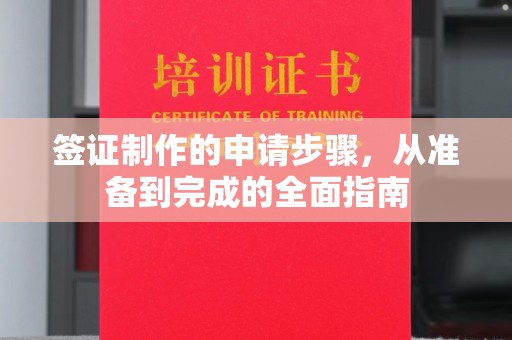 东乡族签证制作的申请步骤，从准备到完成的全面指南
